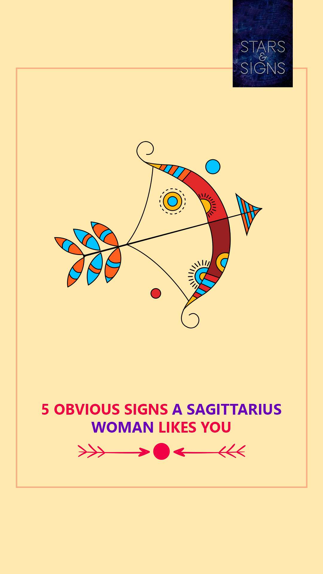 Signs sagittarius woman likes you
